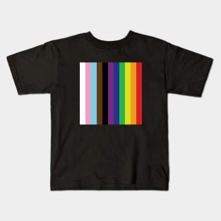 Rainbow stripes Kids T-Shirt